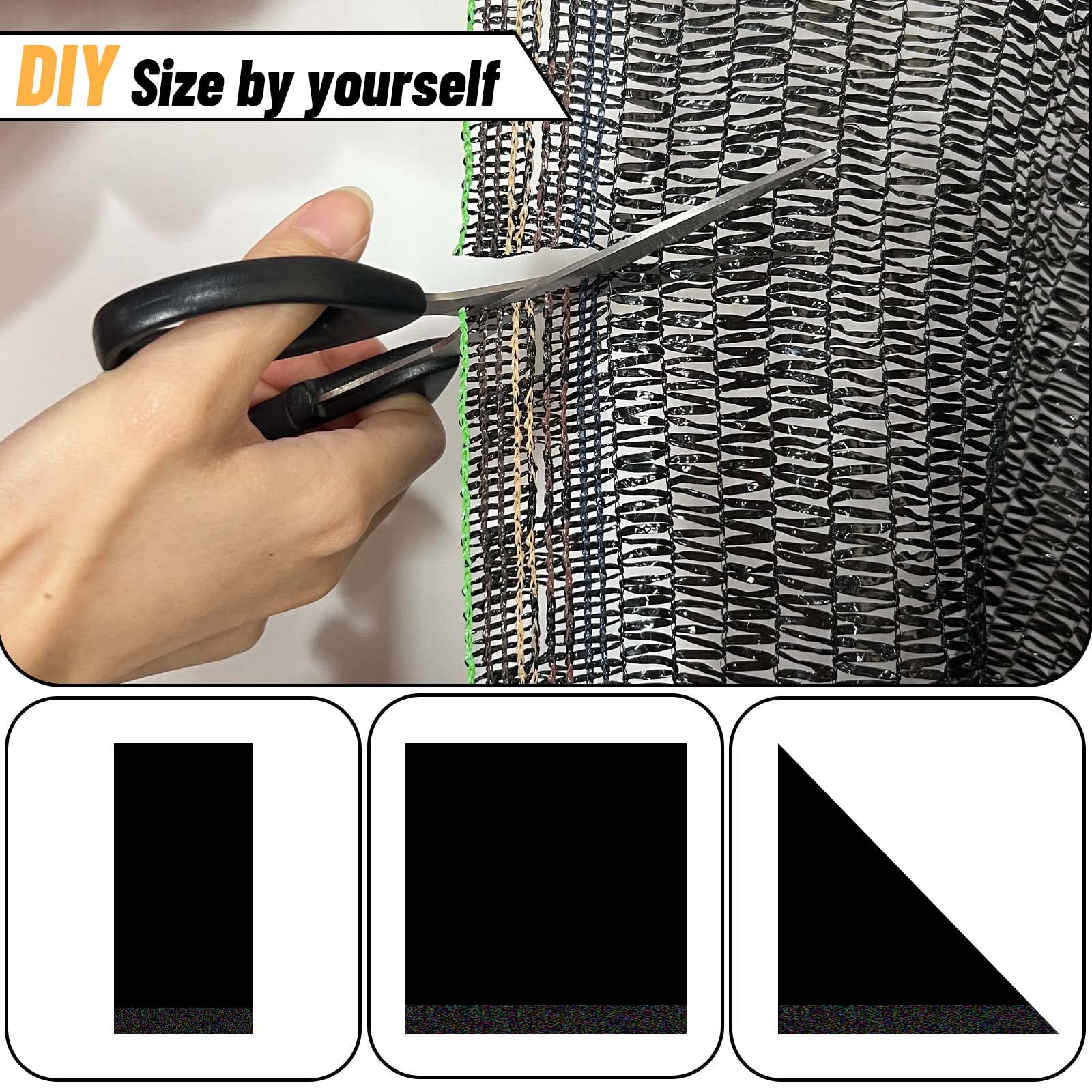 Cool Area patio shade net adds privacy and shade