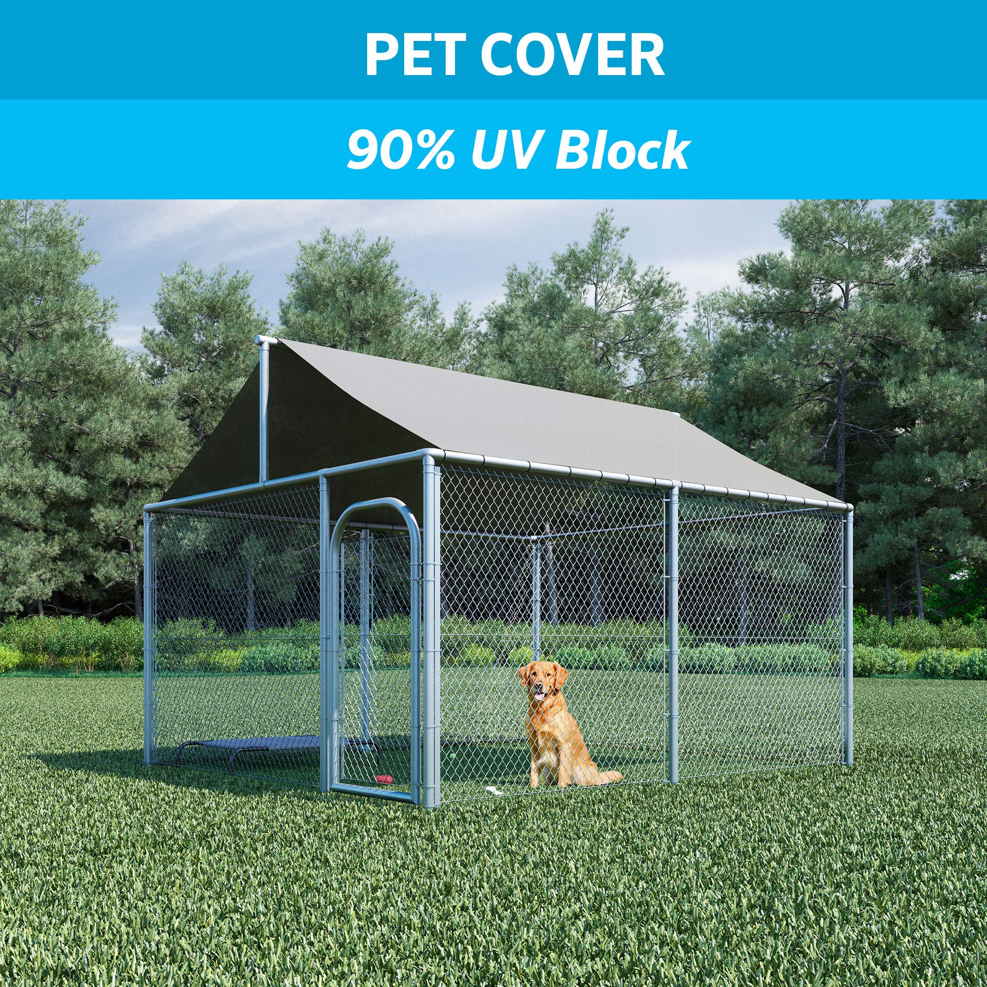 Coolaroo custom-cut shade fabric for easy, tailored outdoor installations.