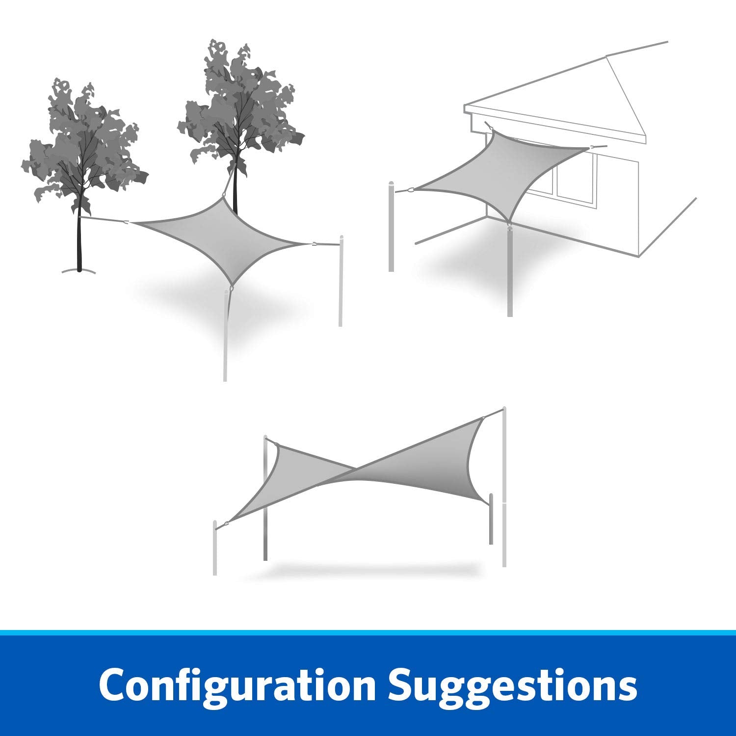 Coolaroo easy-clean and compact storage for seasonal shade.