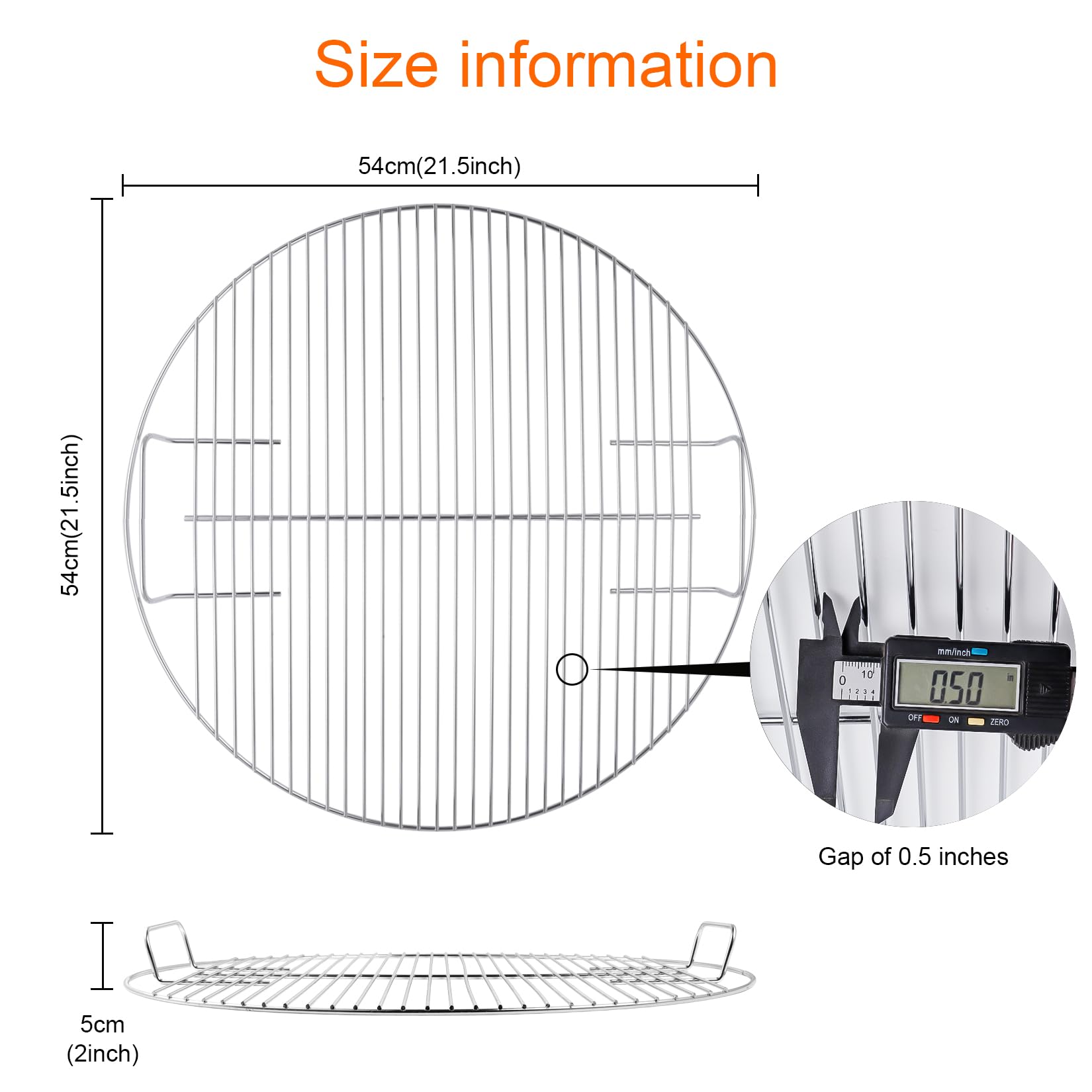 Coolbird 2nd Gen grate sturdy plated steel construction for durability