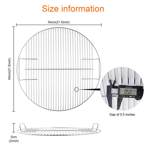 Coolbird 2nd Gen grate sturdy plated steel construction for durability