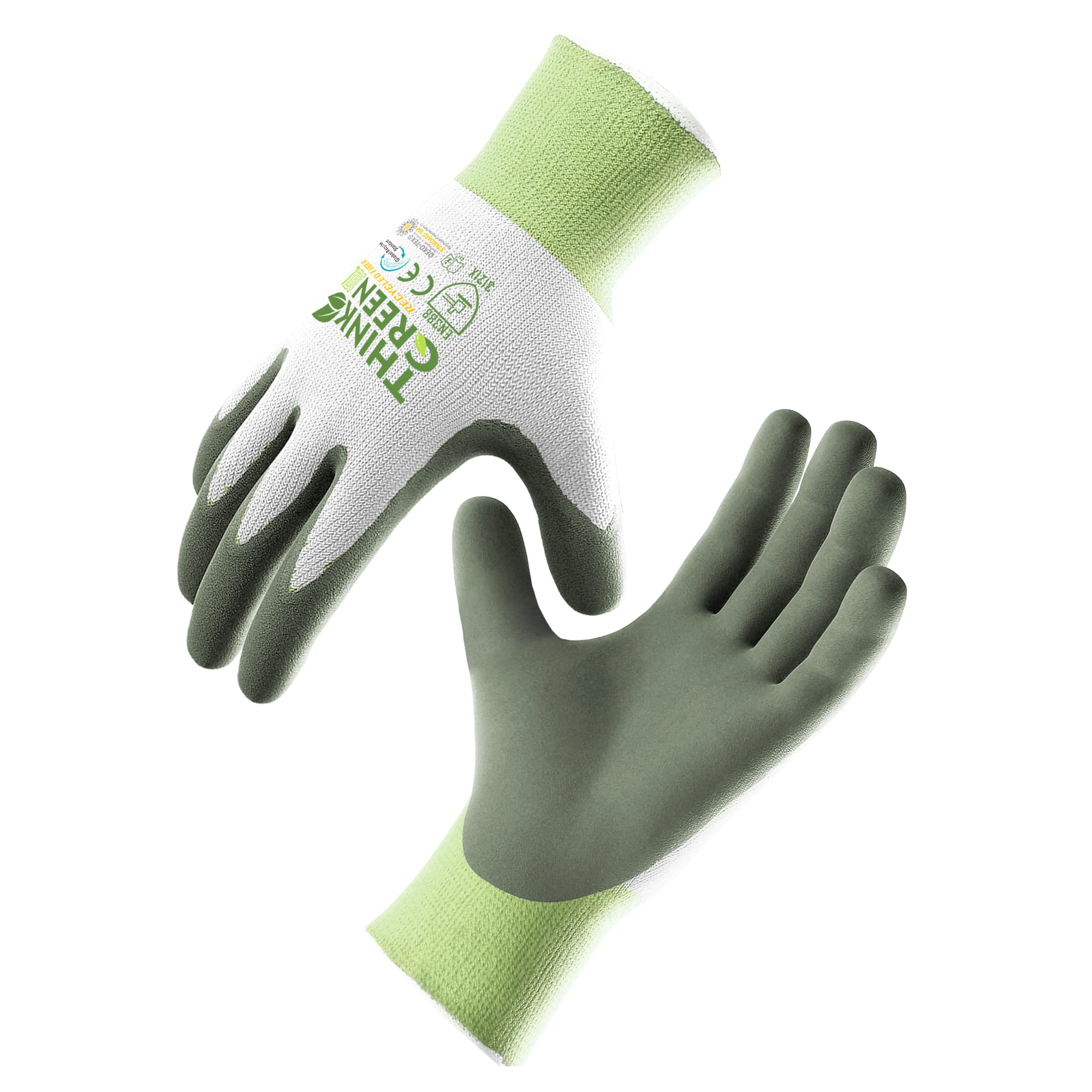 COOLJOB all-season breathable gardening gloves ideal for planting, weeding, and light tasks