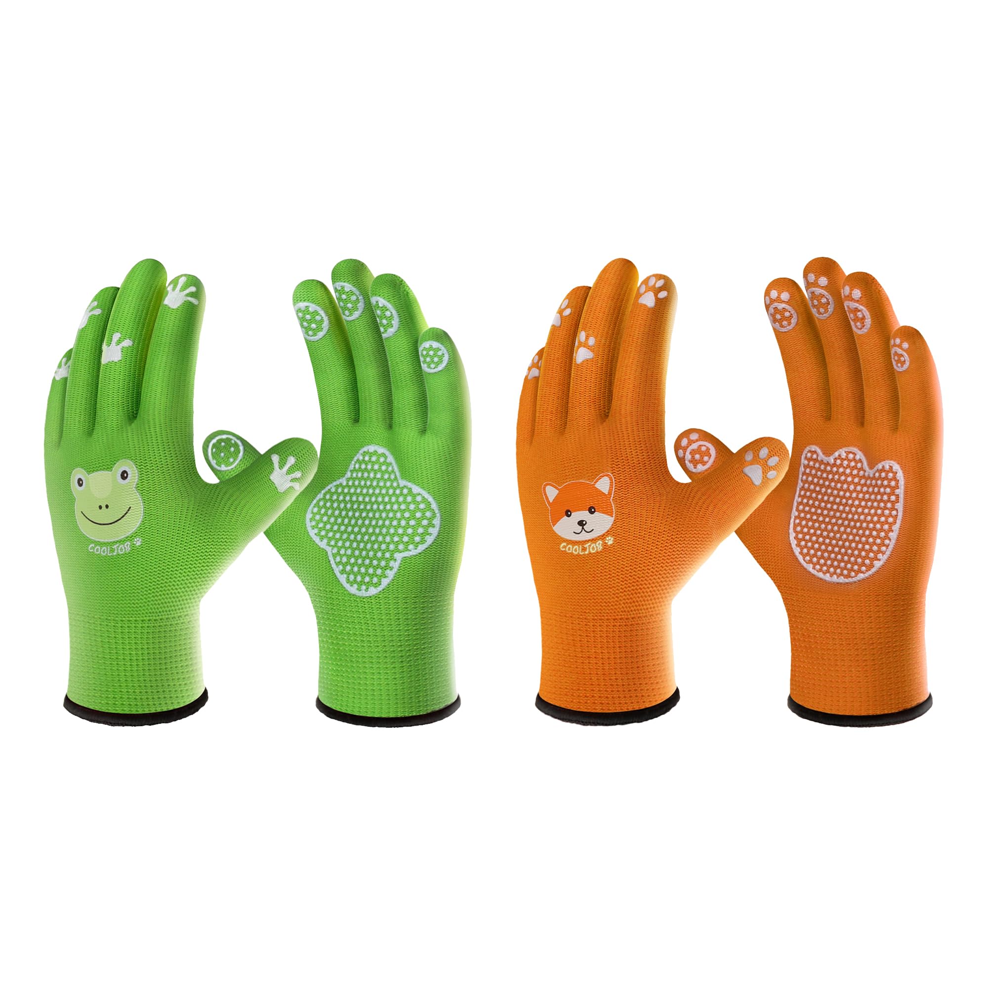 COOLJOB breathable toddler gloves designed for digging, keeping little hands cool during outdoor play.