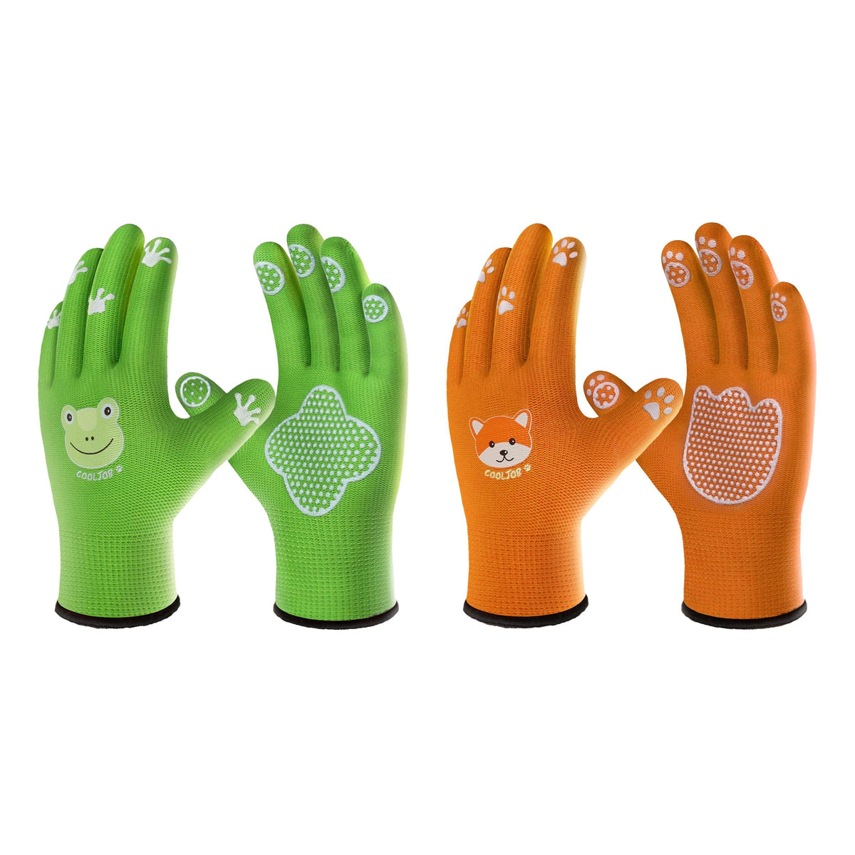 COOLJOB breathable toddler gloves designed for digging, keeping little hands cool during outdoor play.