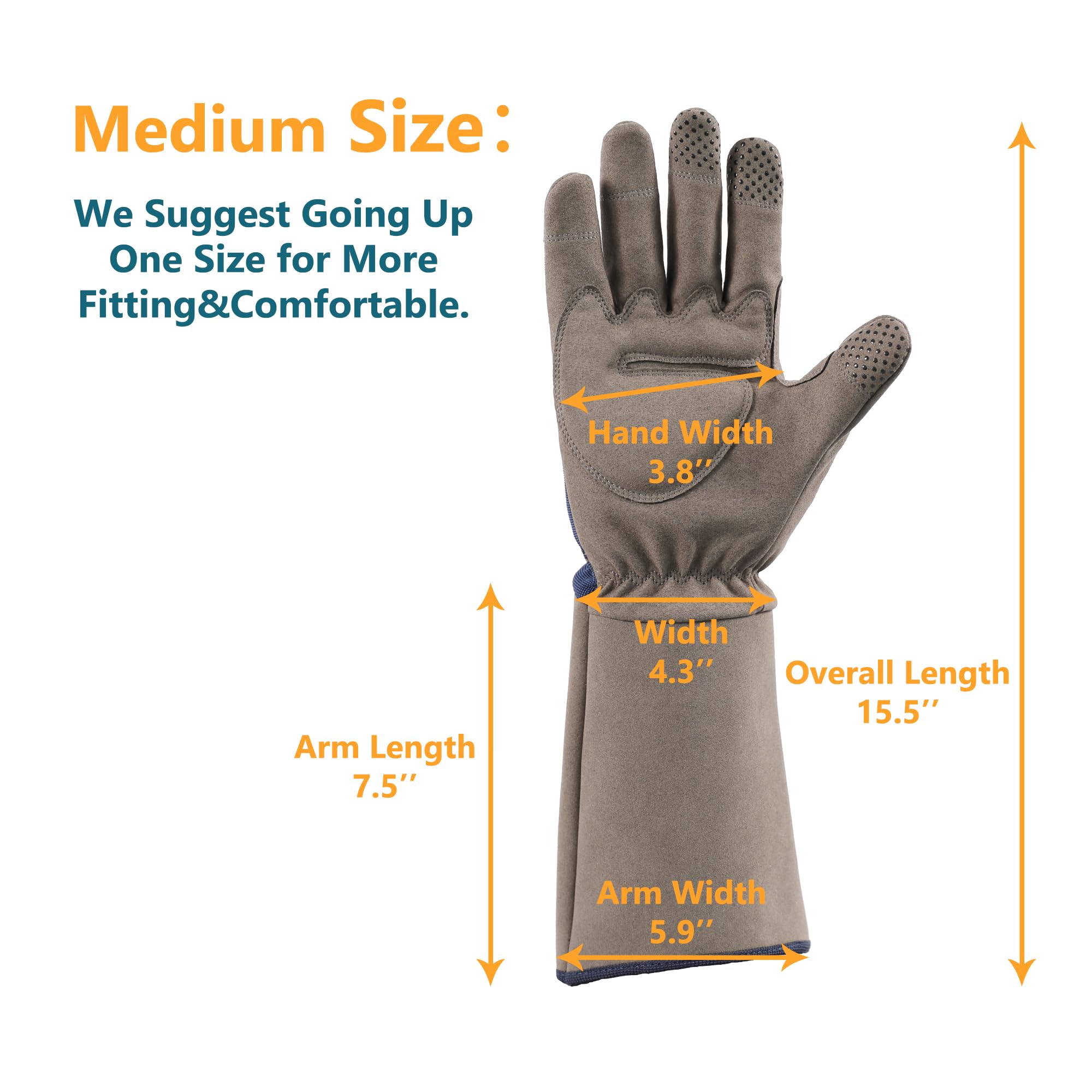 CoolJob vibrant navy gloves provide high visibility in busy gardens.