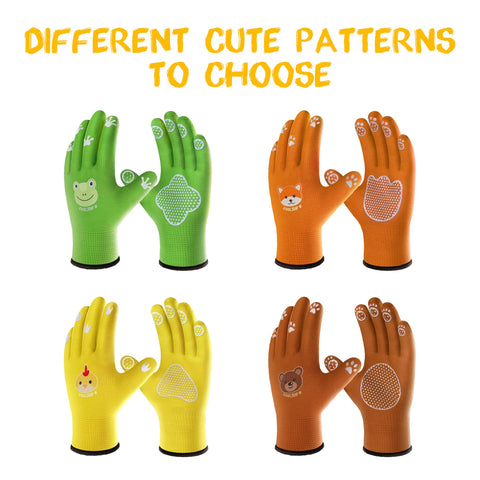 COOLJOB elastic-wrist design ensures a secure, easy-on fit for small hands.