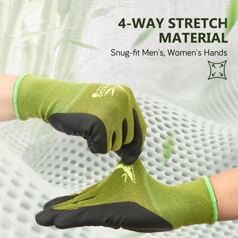 COOLJOB unisex fit garden gloves suitable for diverse users