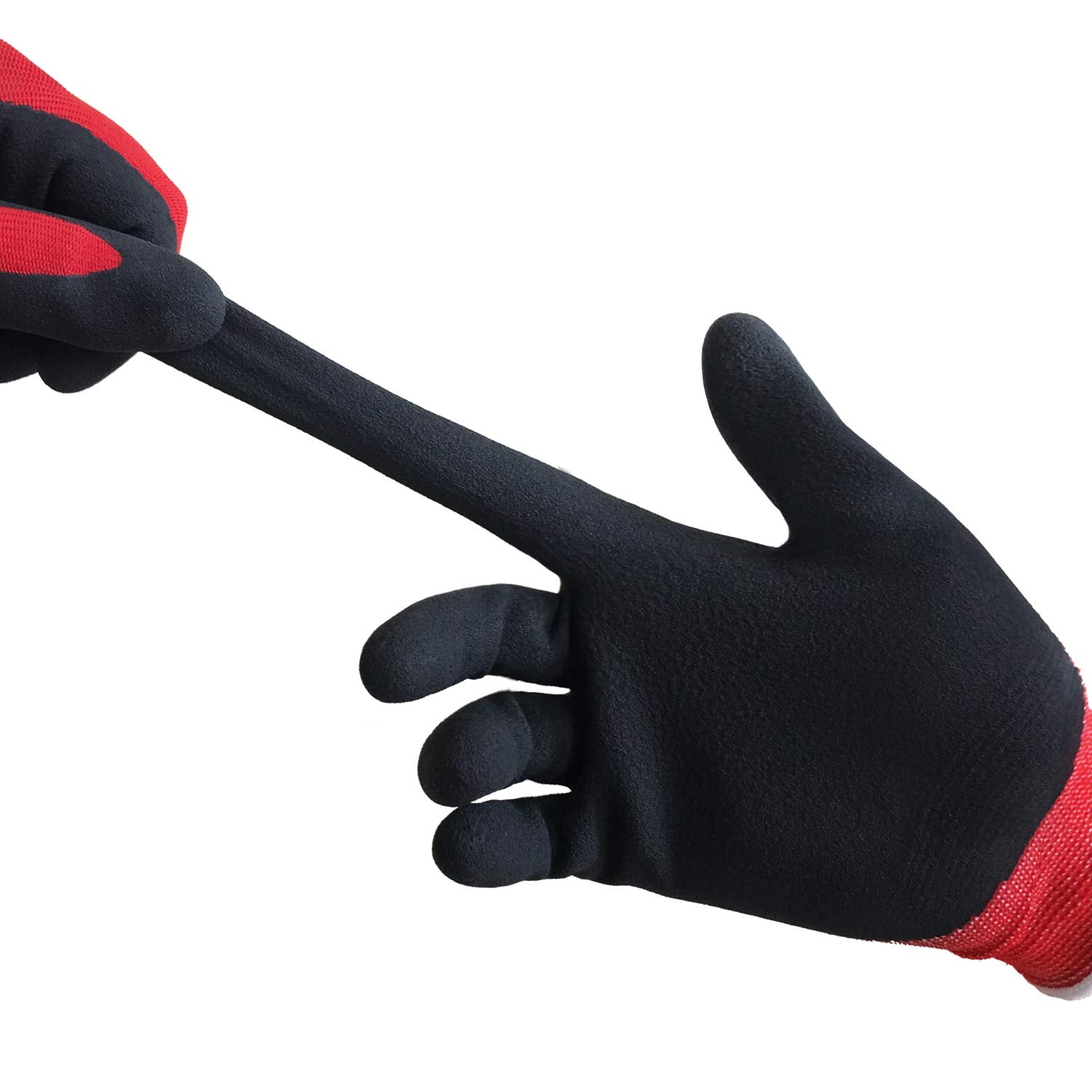 COOLJOB long-cuff design protects wrists and blocks dirt during work.