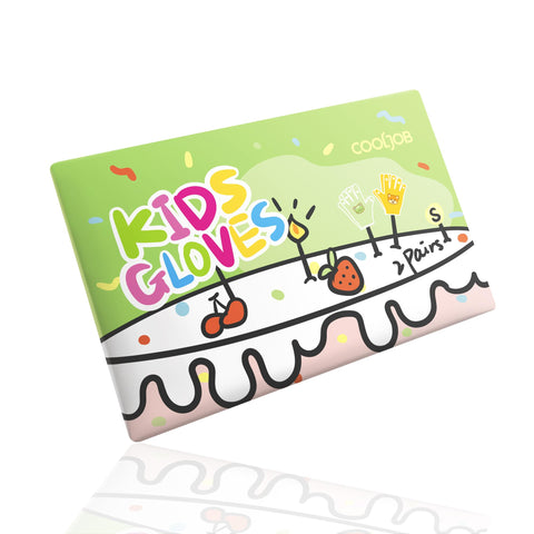 COOLJOB gloves feature cheerful animal faces to make gardening fun for children.