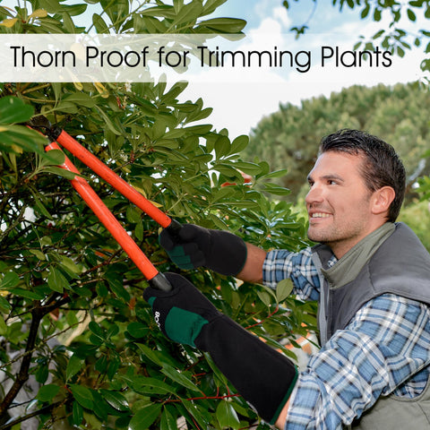 CoolJOB machine washable garden gloves for easy cleanup after tasks