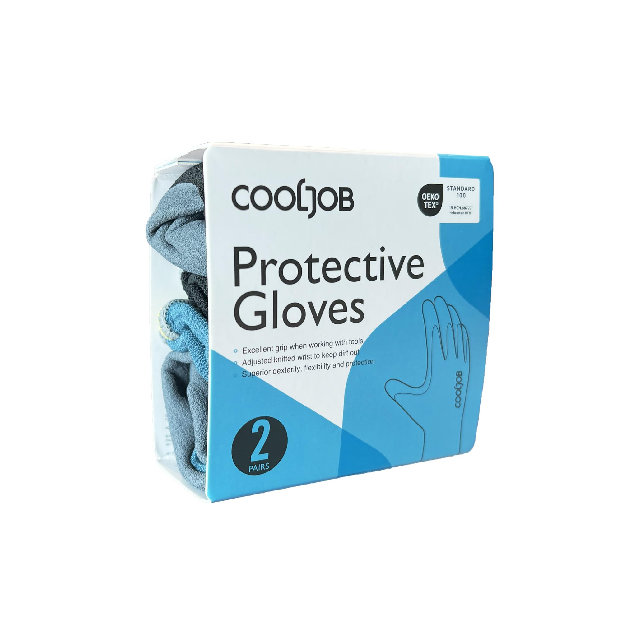 COOLJOB machine-washable work gloves for easy maintenance