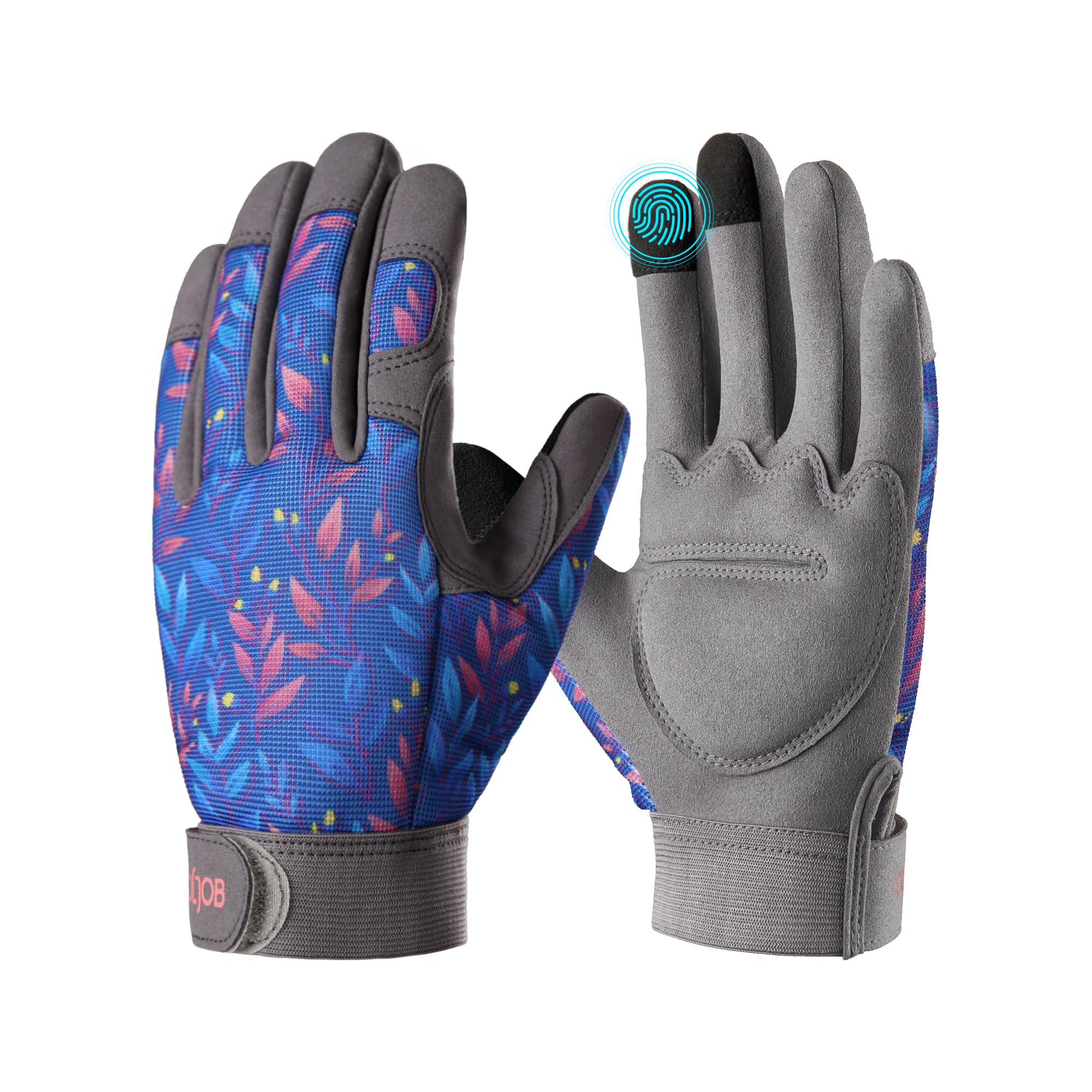 COOLJOB gloves for rose pruning with thorn-resistant palms.