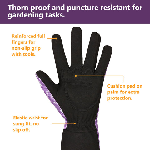 CoolJOB puncture-resistant gloves with reinforced fingertips provide secure handling