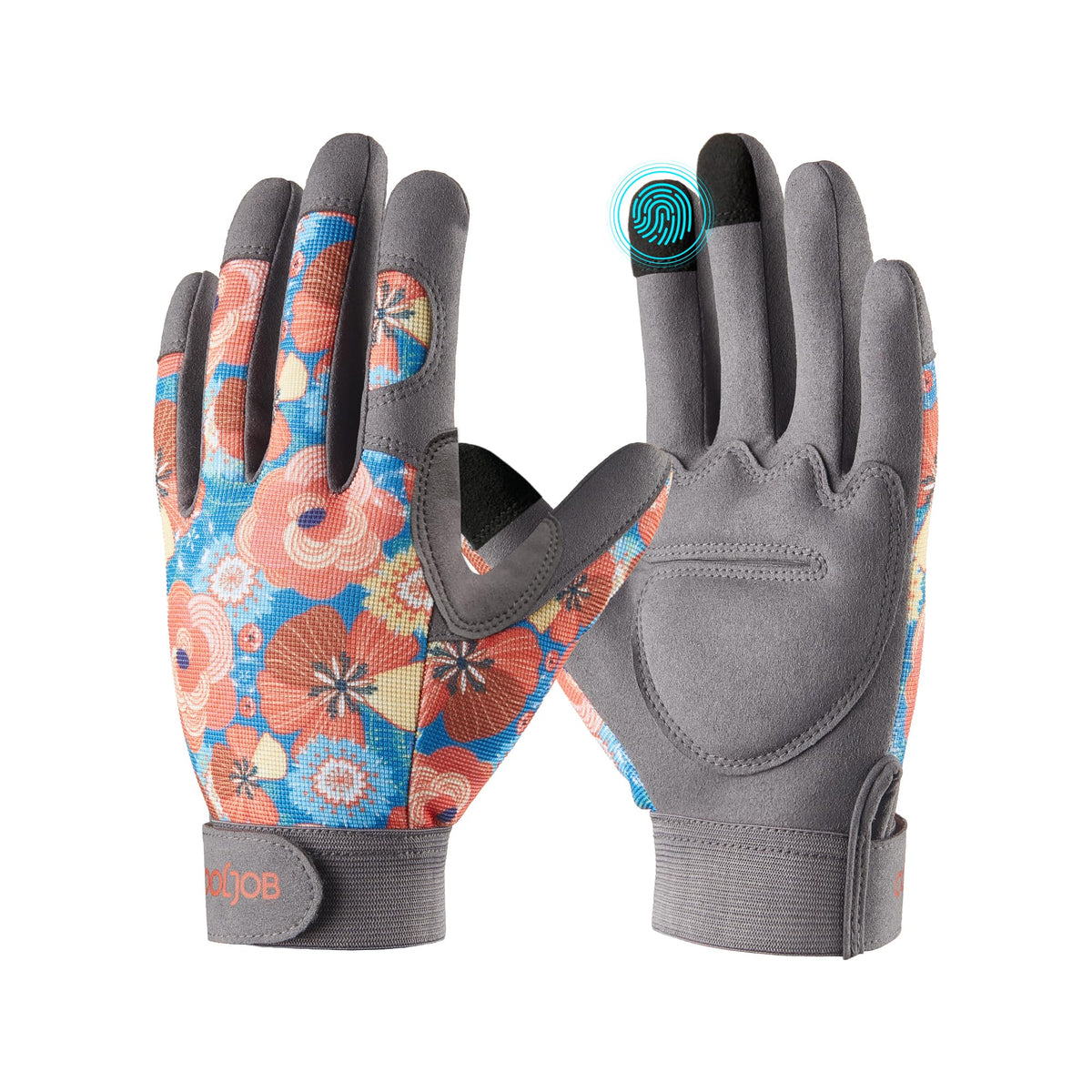 COOLJOB small gardening gloves for women protect during rose pruning and thorny plant handling.