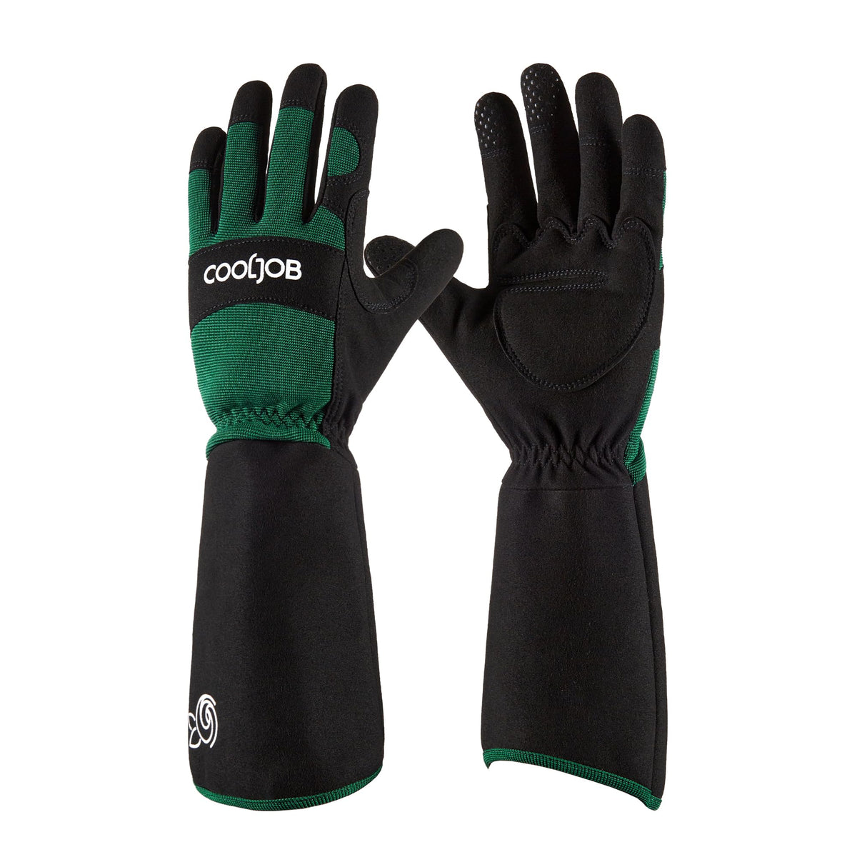 CoolJob thorn-proof rose pruning gloves safeguard hands during thorny pruning tasks.