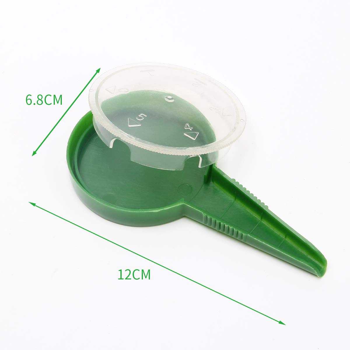 Coolrunner seed dispensers with five outlets allow controlled seed flow.