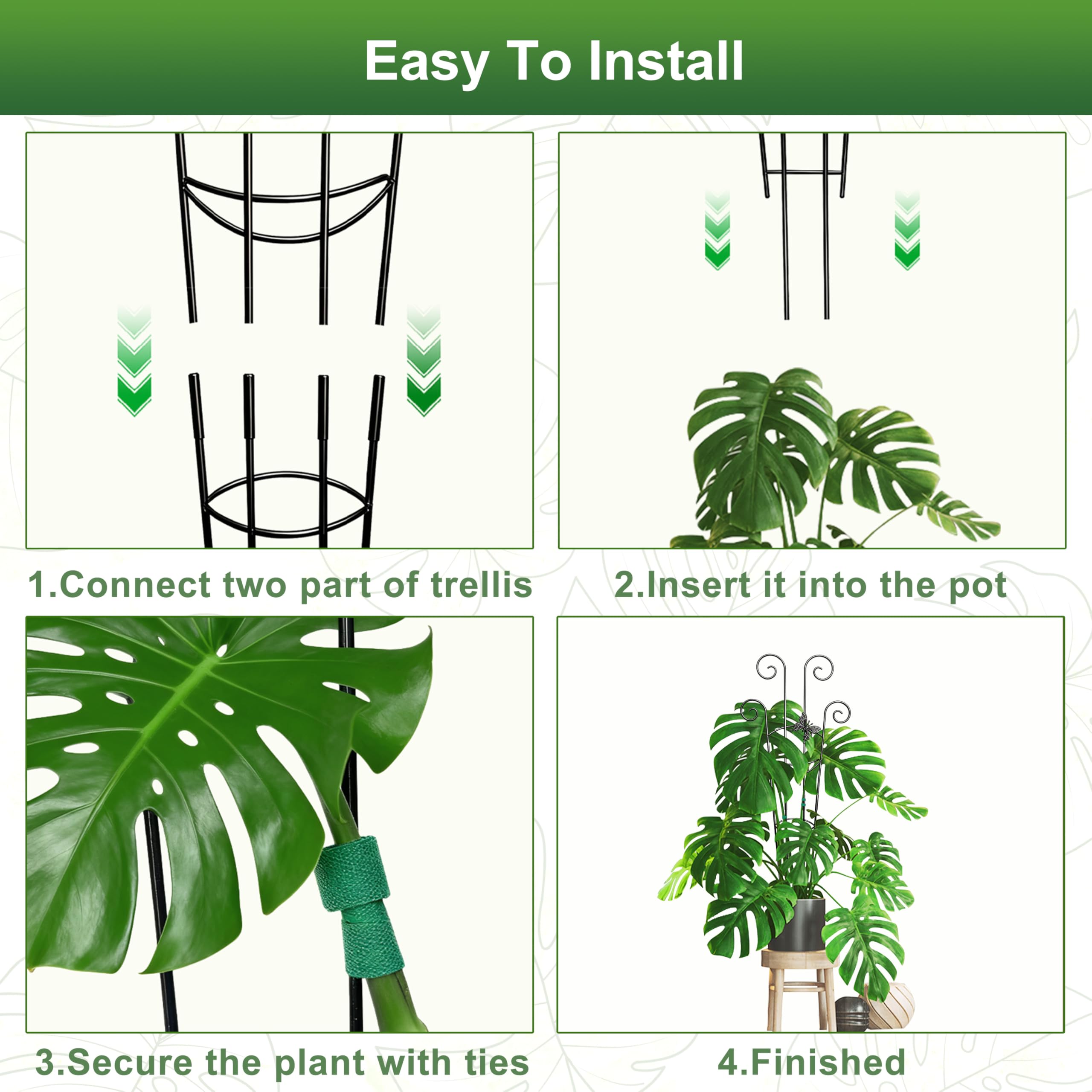 Coomin expandable design fits various pot sizes.