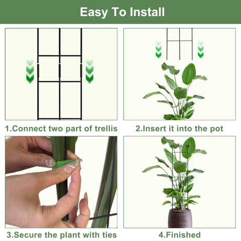 Coomin indoor outdoor-use trellis blends with living spaces and gardens.