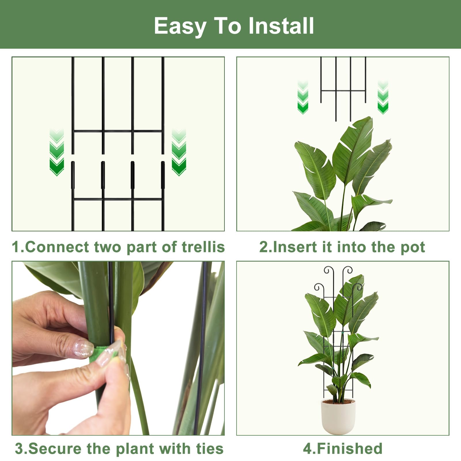 Coomin soft plant ties prevent stem marks while training vines