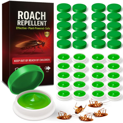 COOMLY 40-pack roach killer packshot showing easy-to-use gel bait