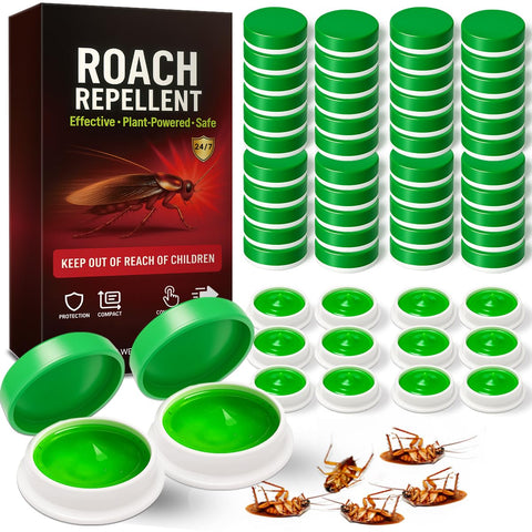 COOMLY roach bait gel dots placed in corners for targeted attraction and long-lasting control.