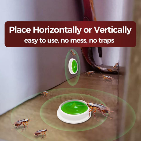 COOMLY roach killer gel stations placed in cabinet cracks for targeted control