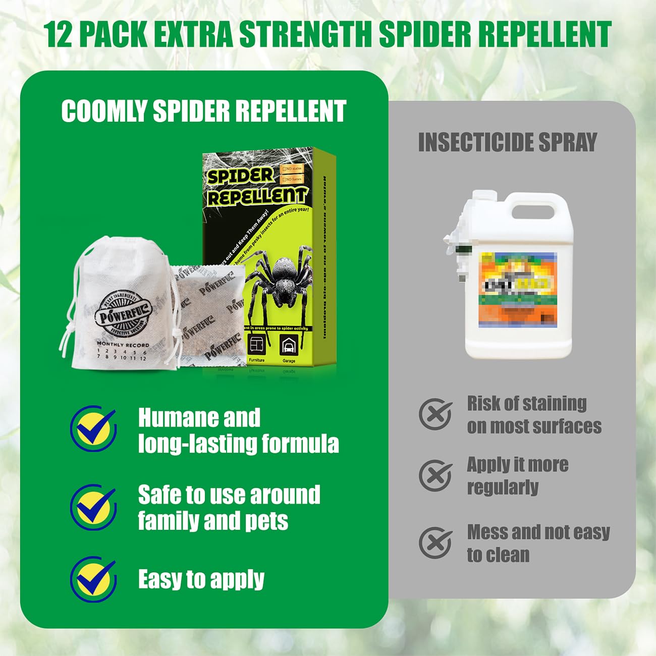COOMLY unseal and place pouch for mess-free setup.