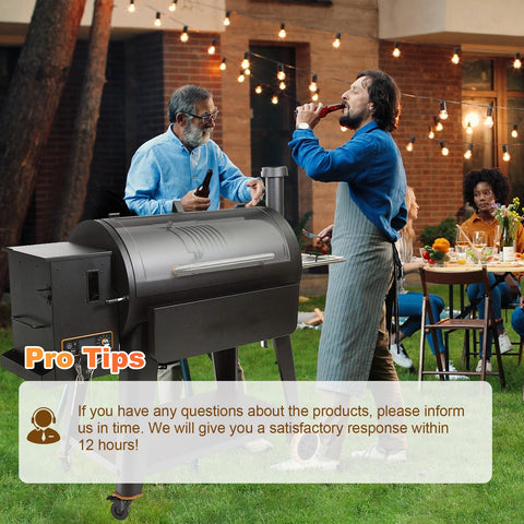 Cooouds Flame Broiler assembly image demonstrates quick, no-tools installation