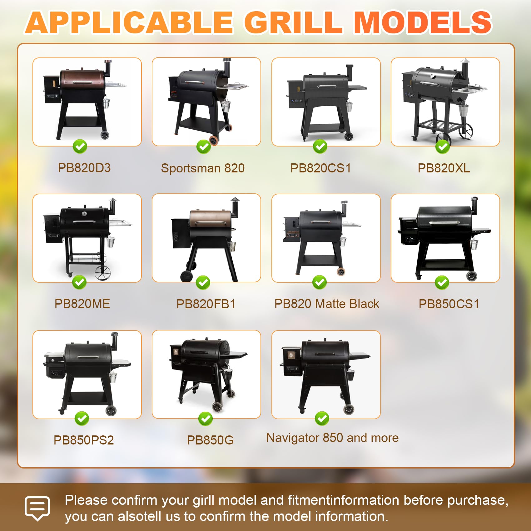 Cooouds Pit Boss parts installation guide image shows easy, tool-free setup