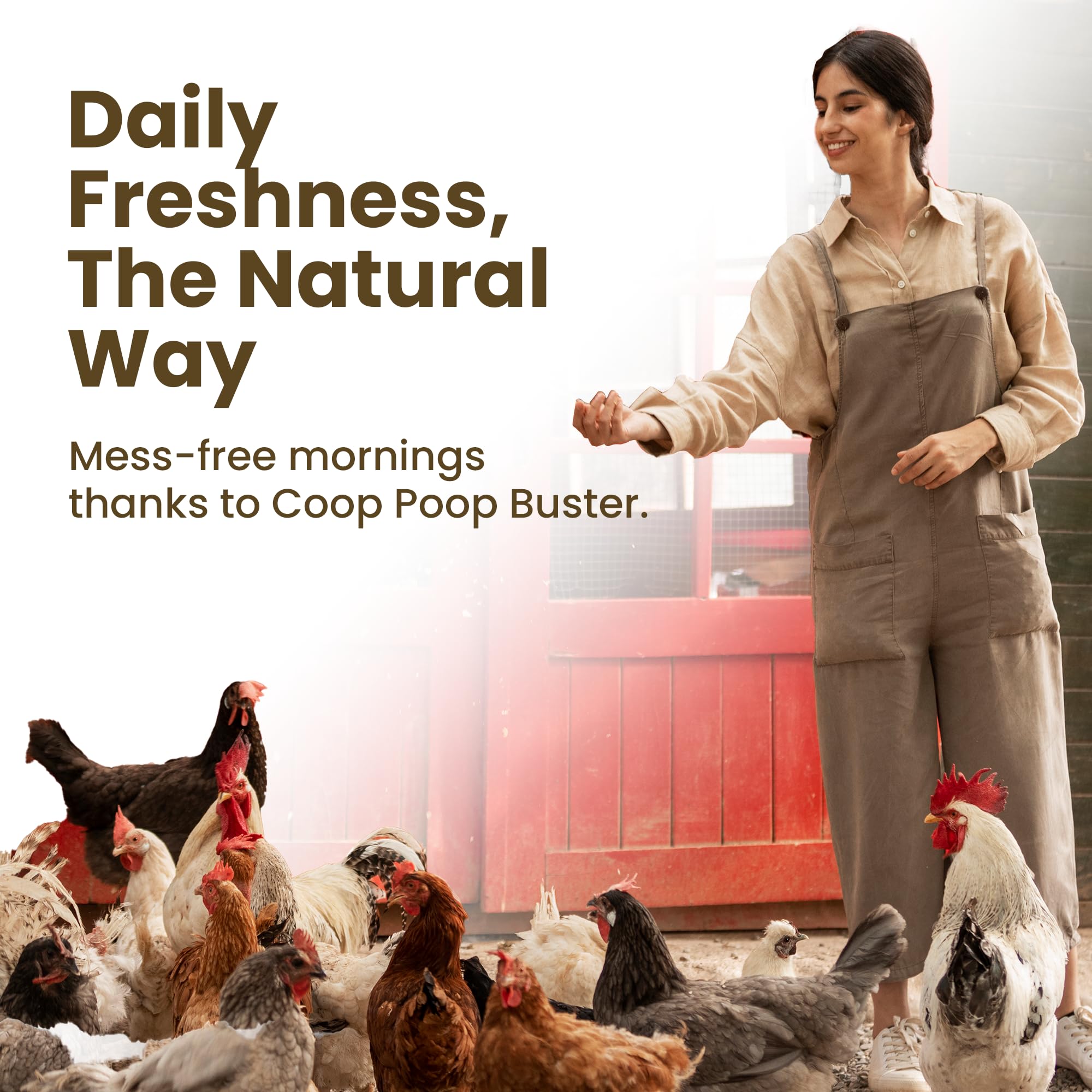 Safe livestock cleaning with natural ingredients