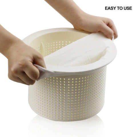 Coopache easy-install sock over pool skimmer basket