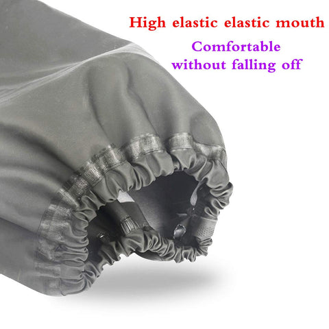 Coopache PVC waterproof gloves shield hands from oils and water