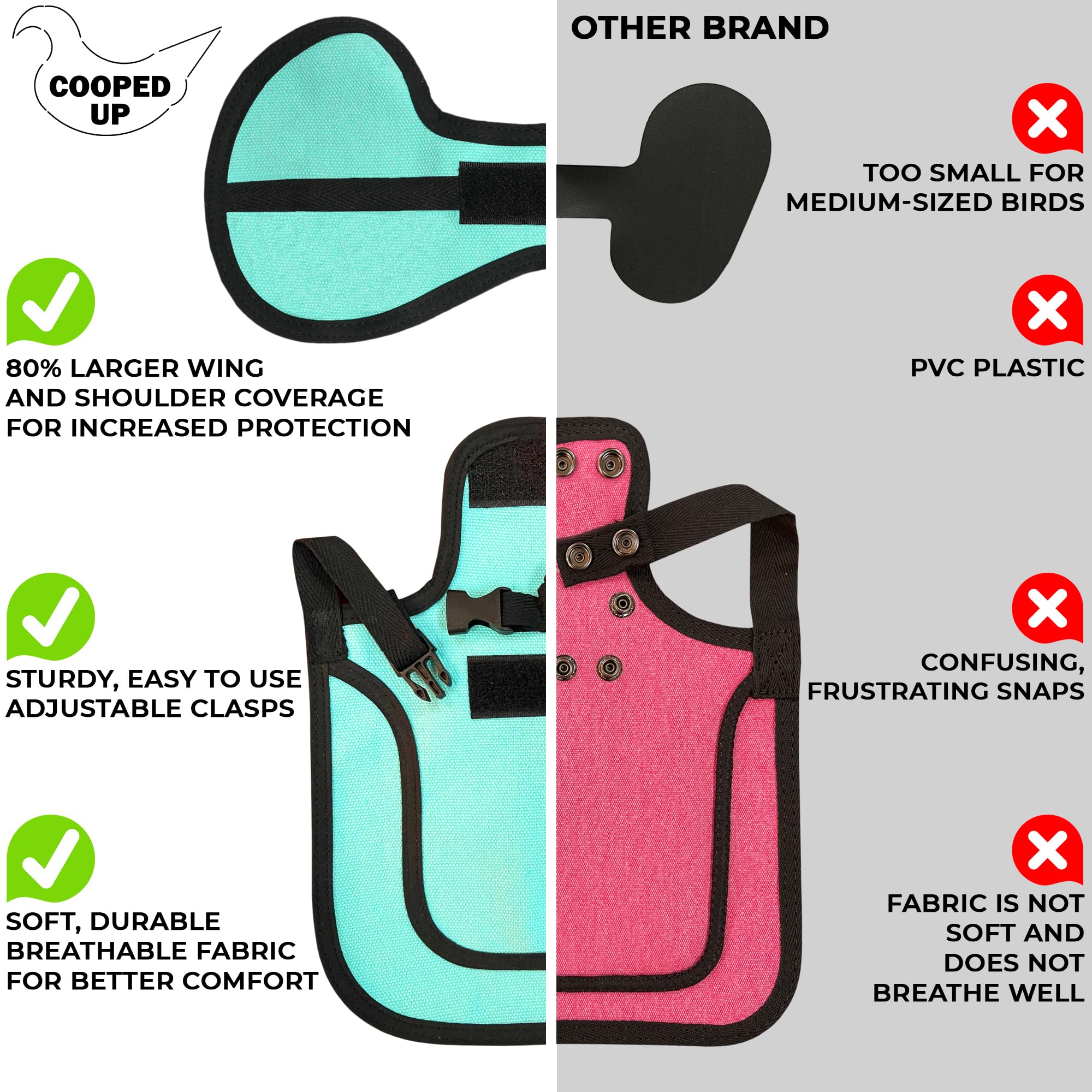 COOPED UP saddle gray easy-clean design for quick maintenance