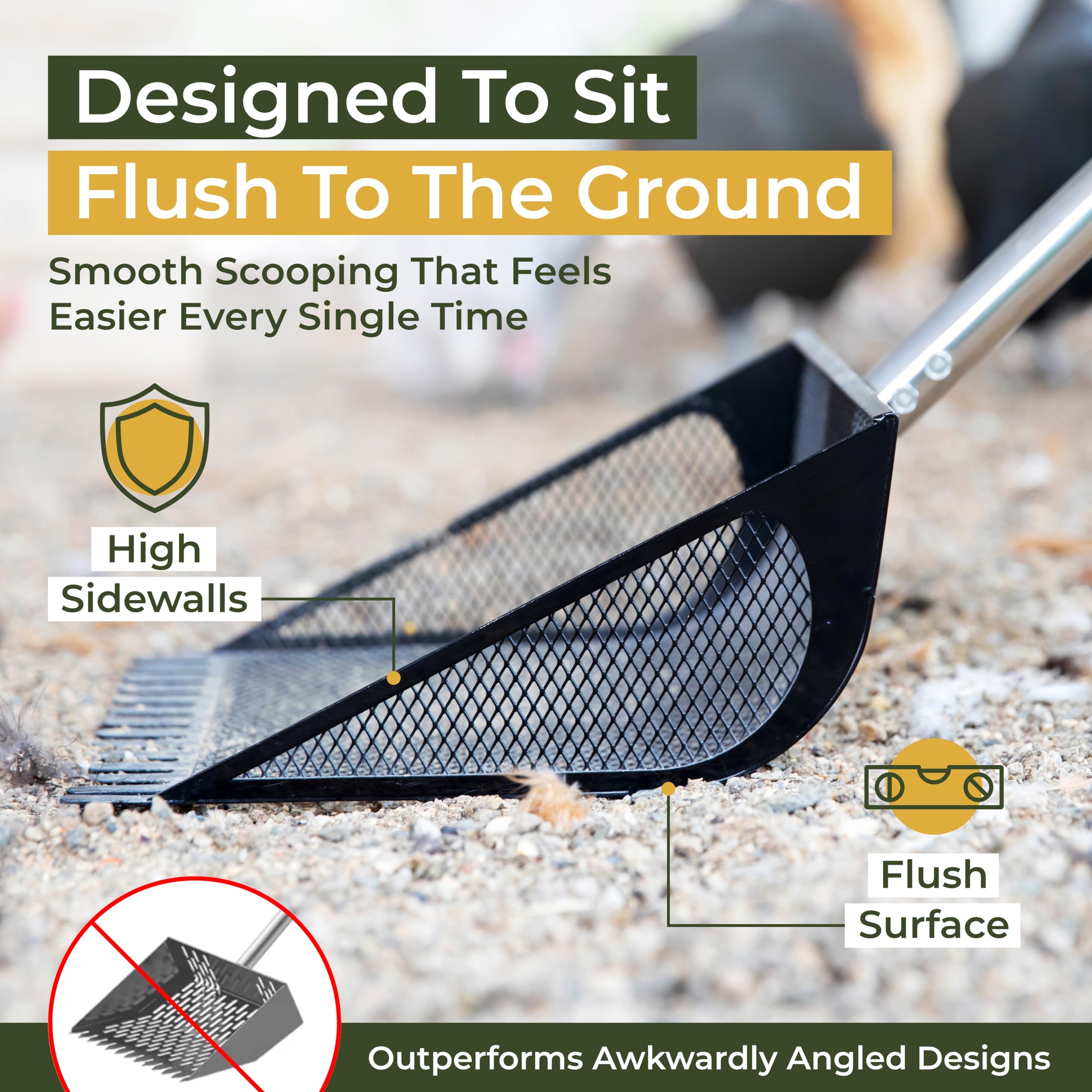CoopMate powder-coated frame offers durable, weather-resistant performance.