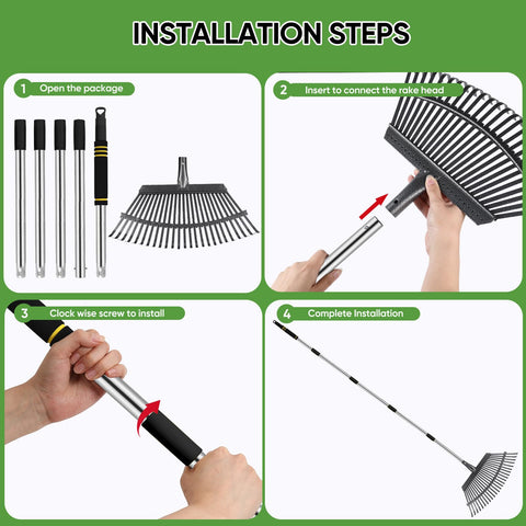 Coopvivi wide-head design speeds cleanup on lawns and pathways