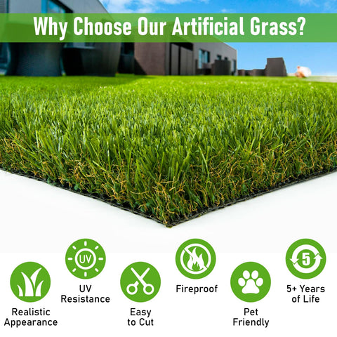 CooRug artificial grass UV resistance keeps color vibrant in strong sun.