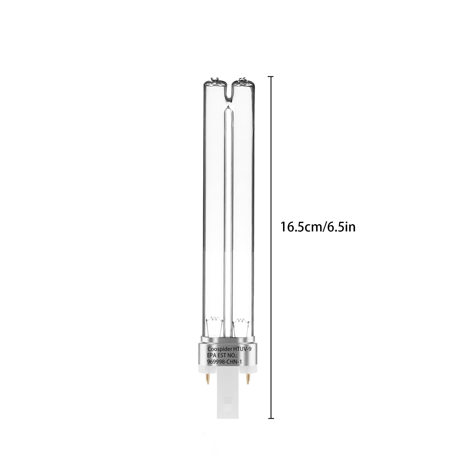 Coospider-repta pond aquarium UV-C bulb compatibility with JUP-01 UVE9 CF400 CF500.