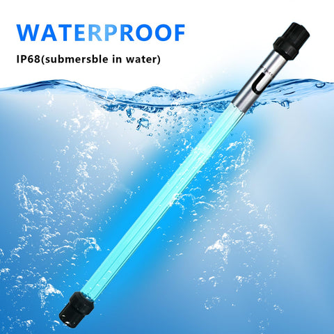 Coospider-Repta 55W UV light delivers rapid disinfection in ponds and pools.