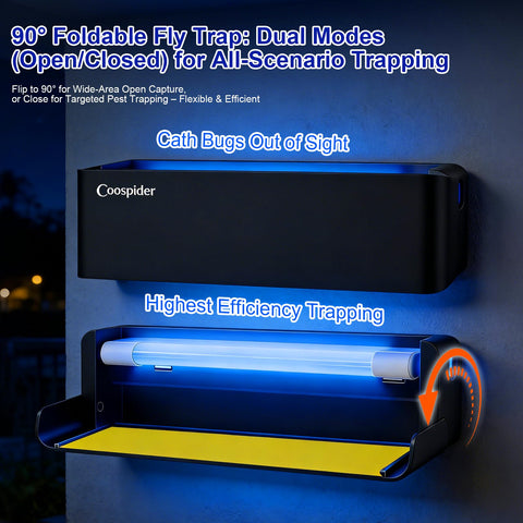 Coospider-Repta wall-mount or desktop use for versatile placement