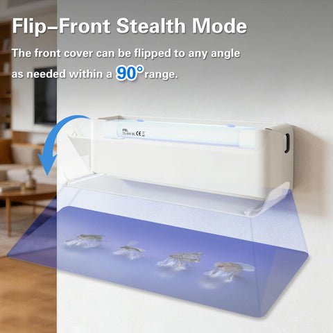 COOSPIDER UV fly catcher dual-entry for efficient capture