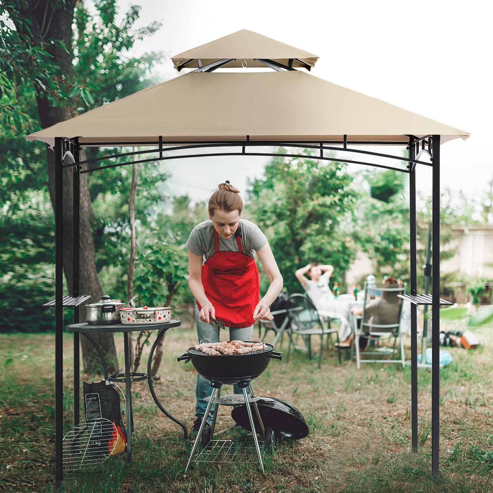 COOSHADE installation hook included with the canopy for easy setup