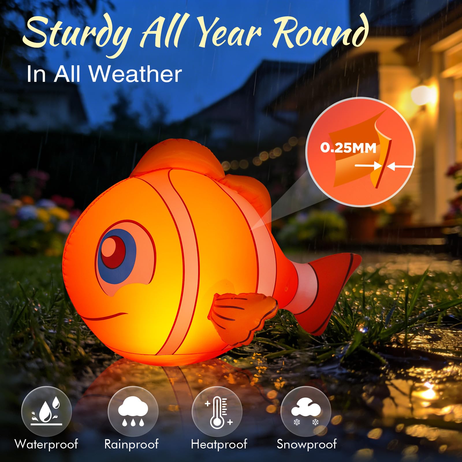 Cootway easy inflate and deflate design stores flat when not in use.