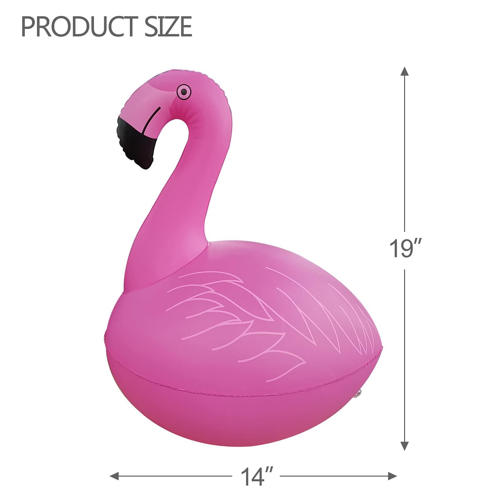 Cootway flamingo pool lights create festive ambiance for weddings and celebrations