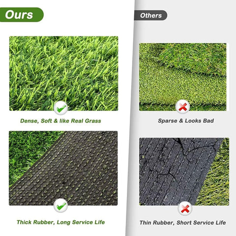 CooZero large pet-friendly grass patch for patios or yards