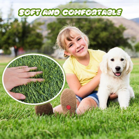 CooZero soft texture close-up showing realistic grass appearance