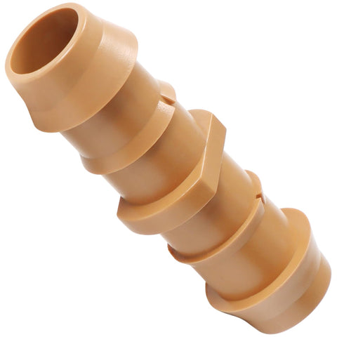 Copadri 25-piece drip coupling pack close-up showing durable barbs for secure connections.