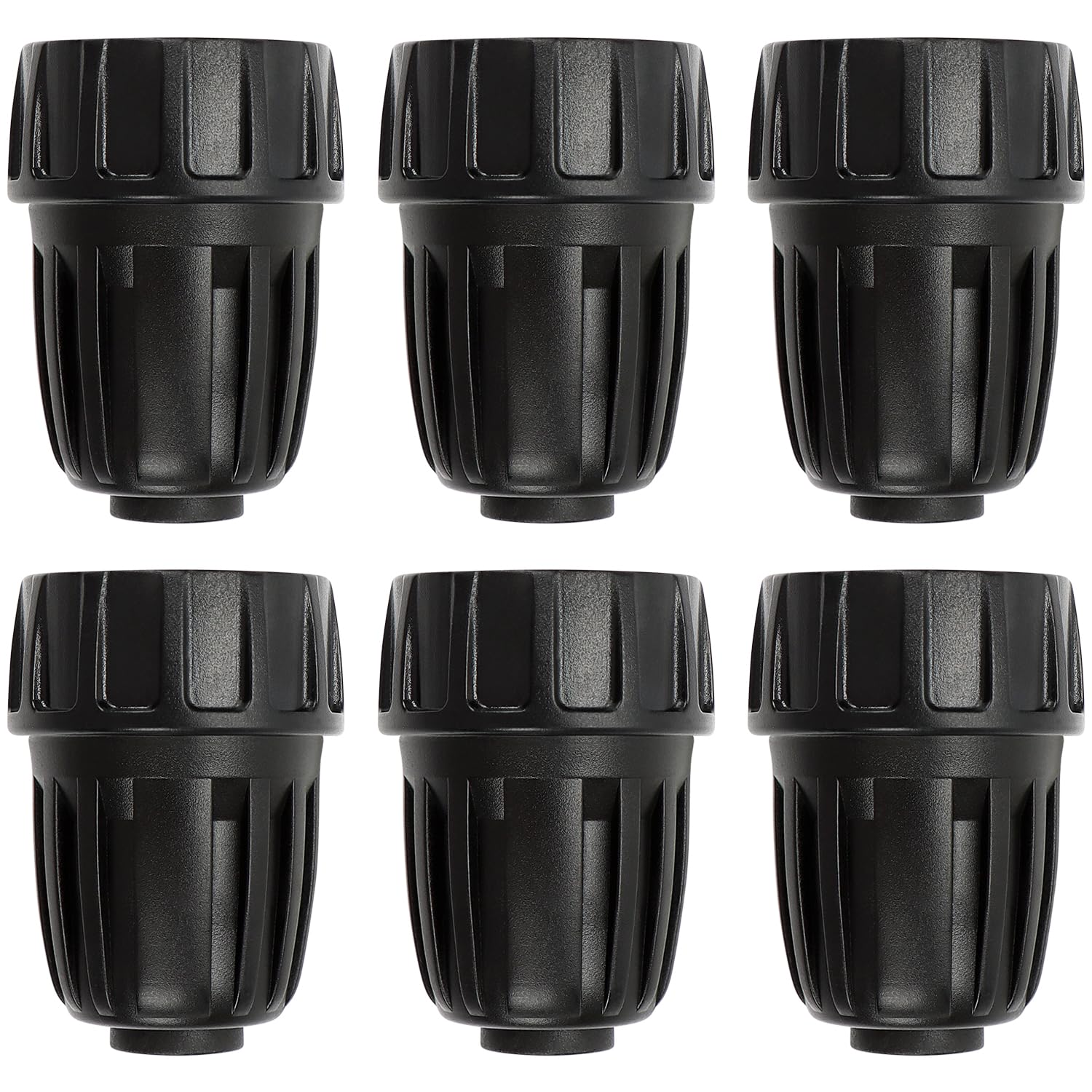 Copadri 3/4 FHT to 1/2 drip adapter connected to faucet for drip irrigation