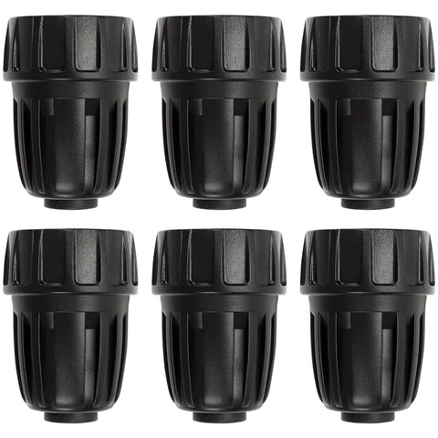 Copadri 3/4 FHT to 1/2 drip adapter connected to faucet for drip irrigation