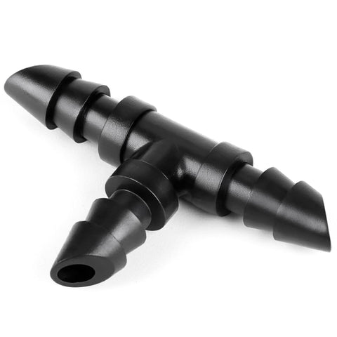 Copadri 60pc 1/4-inch barbed tee fittings for quick, secure drip connections.