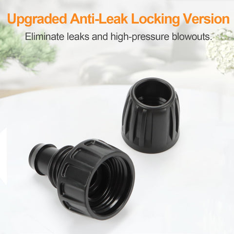 Copadri barbed connector fits 1/2 tubing for drip lines